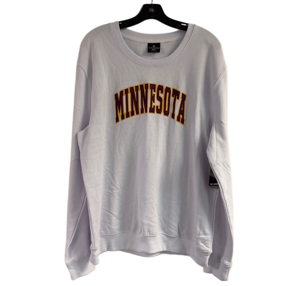 NWT Colosseum Minnesota White Sweatshirt Size XXL